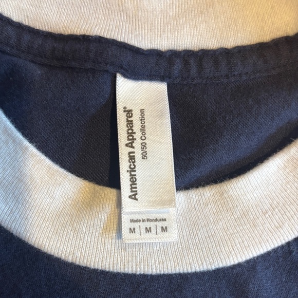 Graphic Navy T-Shirt Ringer - Picture 3 of 4